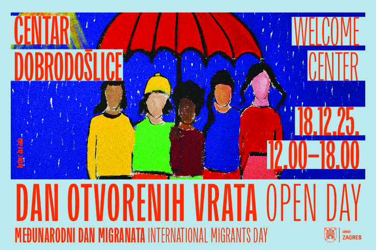 Dan otvorenih vrata Centra dobrodošlice Grada Zagreba - Međunarodni dan migranata 18.12.